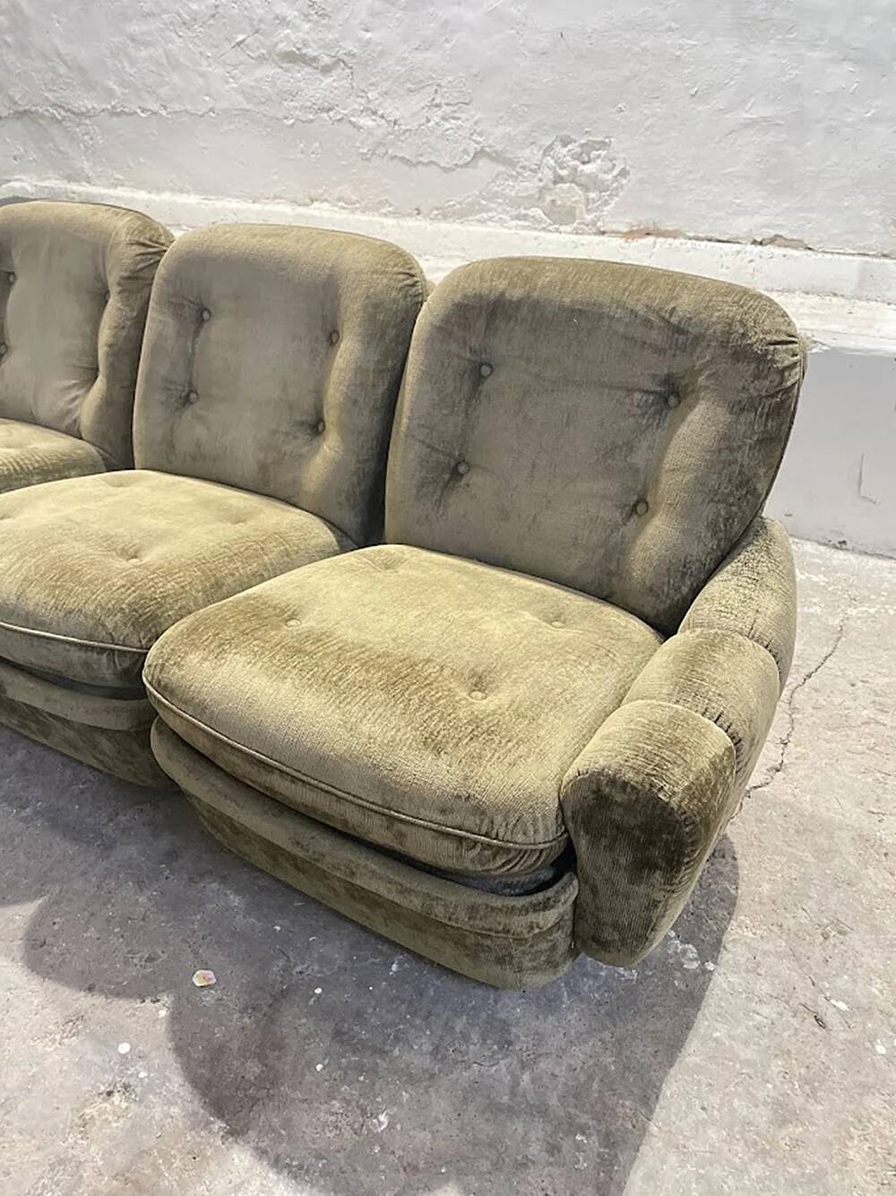 Modular three-piece sofa set 'Orchidée' designed by Michel Cadestin for Airborne.
