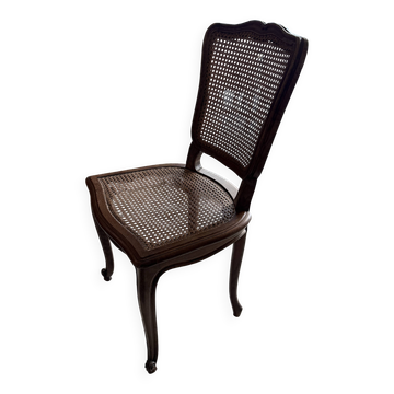 Antique caned wooden chair – Louis XV / Louis Philippe style