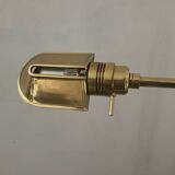 Brass reading floor lamp from the 1970s