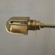Brass reading floor lamp from the 1970s