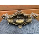Louis XV style planter/centerpiece in bronze, late 19th century