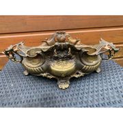 Louis XV style planter/centerpiece in bronze, late 19th century