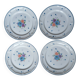 4 assiettes collection Bouquet provençal