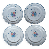 4 assiettes collection Bouquet provençal