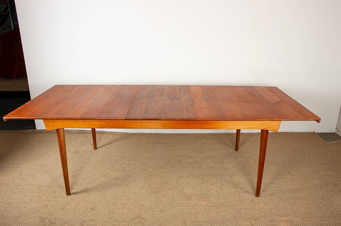 Large table, 290 cm, in teak by Peter Hvidt and Orla Molggard-Nielsen 1955