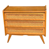 Rattan chest of drawers feet compass