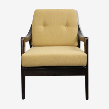 Fauteuil des années 1960 jaune