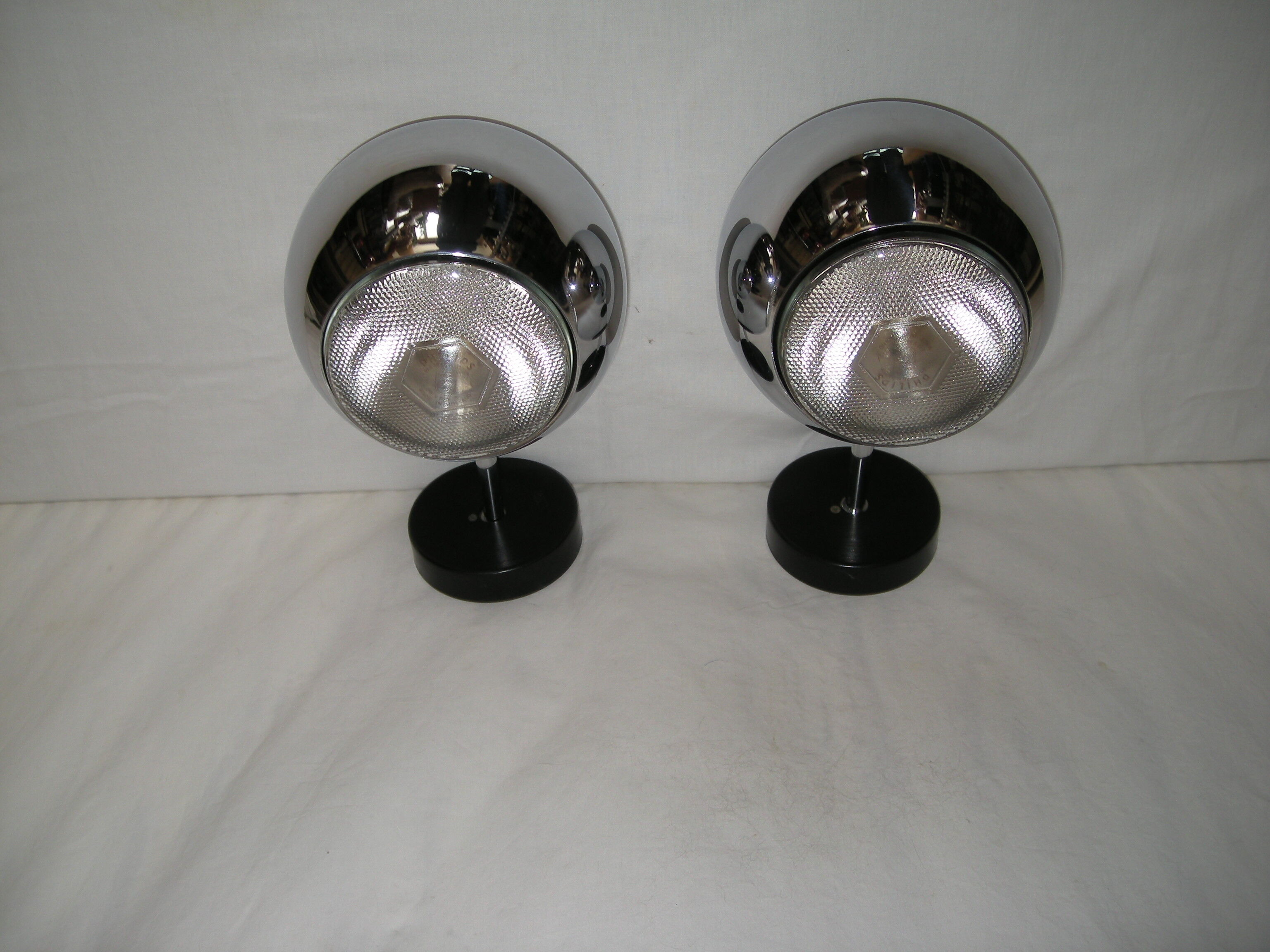 Pair of eye ball wall lamp by Staff Leuchten from the 60s 70s