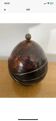 Antique Coconut Ice Bucket 50s Vintage
