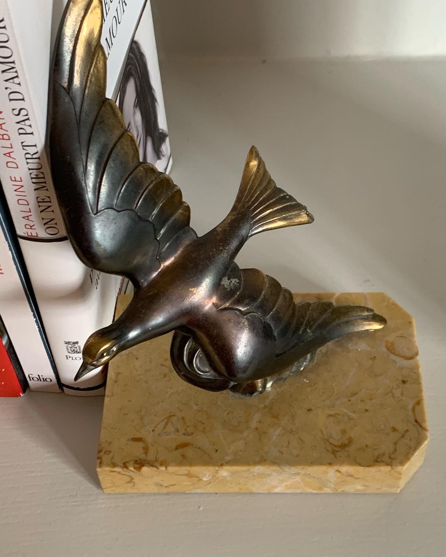 Paire de serres livres Art Déco