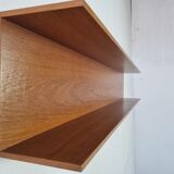 Teak wall floor by Wilhelm Renz, 60s