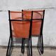 Paire Chaises pliantes scoubidou 1970's