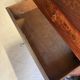 Louis-Philippe mahogany railway toilet commode
