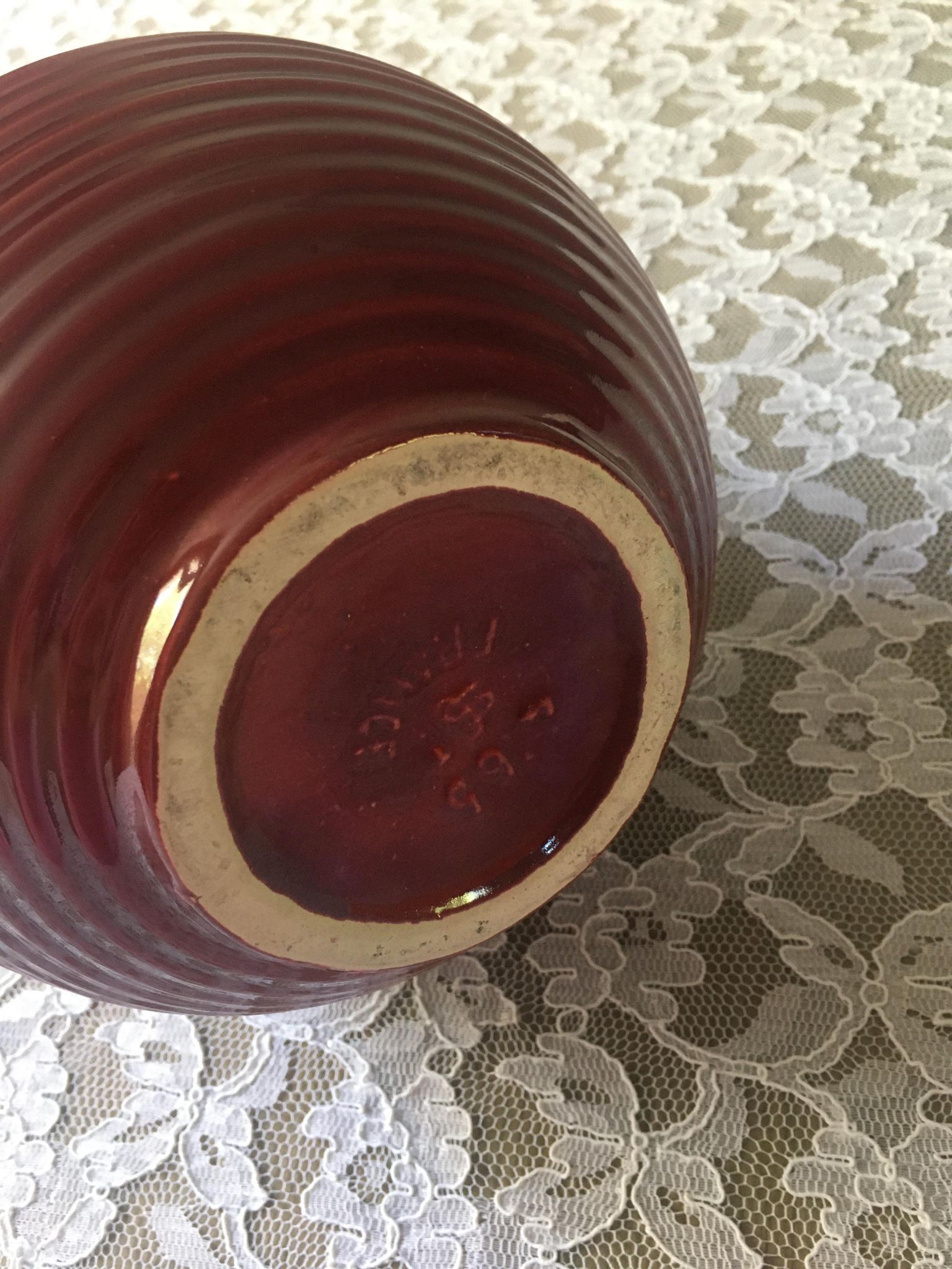 Vase in Earthenware Saint-Clément 1950