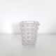 Vintage vase - Diamond tip glass - 1960