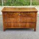 Vintage Louis Philippe walnut commode from the 19th century.