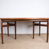 Very large Danish extendable dining table in rosewood model 212 by Arne Vodder for Sibast