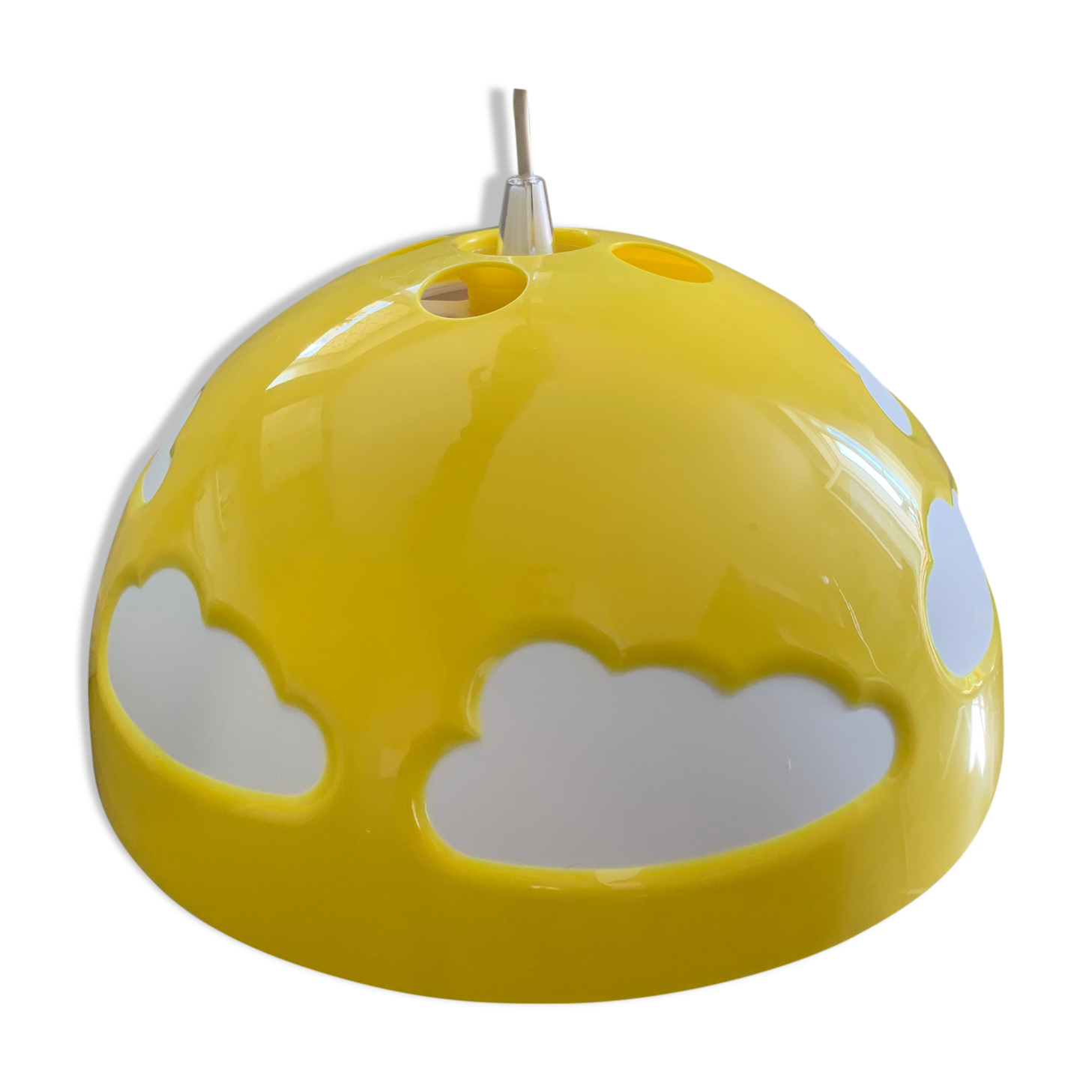 Vintage ikea skojig pendant lamp