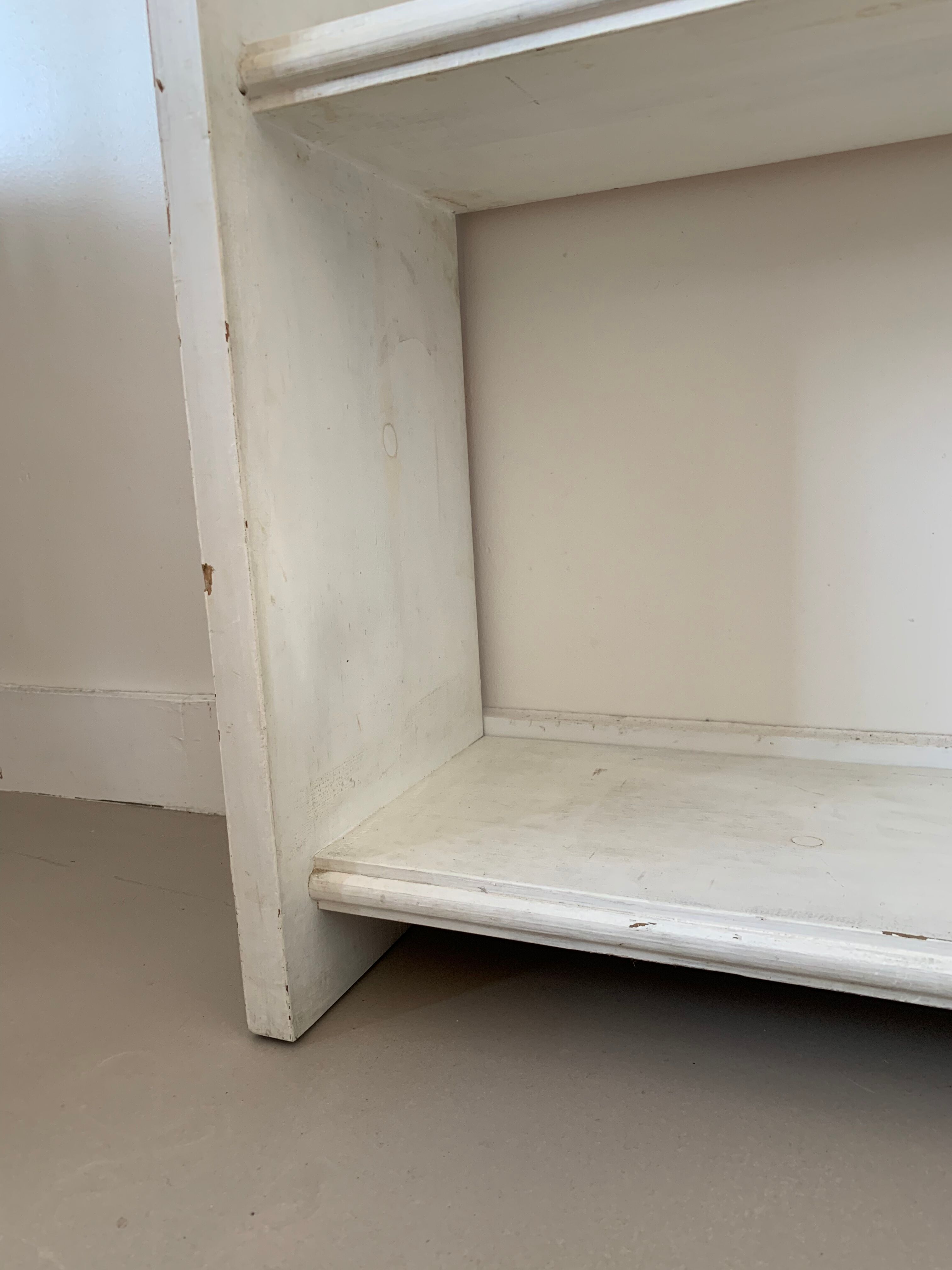 Antique solid wood shelf