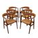Set of six teak chairs, Danish design, 1970s, made in Denmark