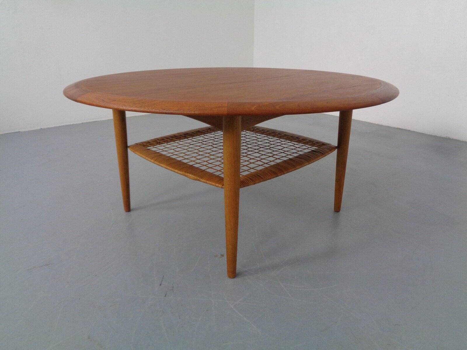 Teak Coffee Table by Johannes Andersen for CFC Silkeborg, Denmark, 1960s