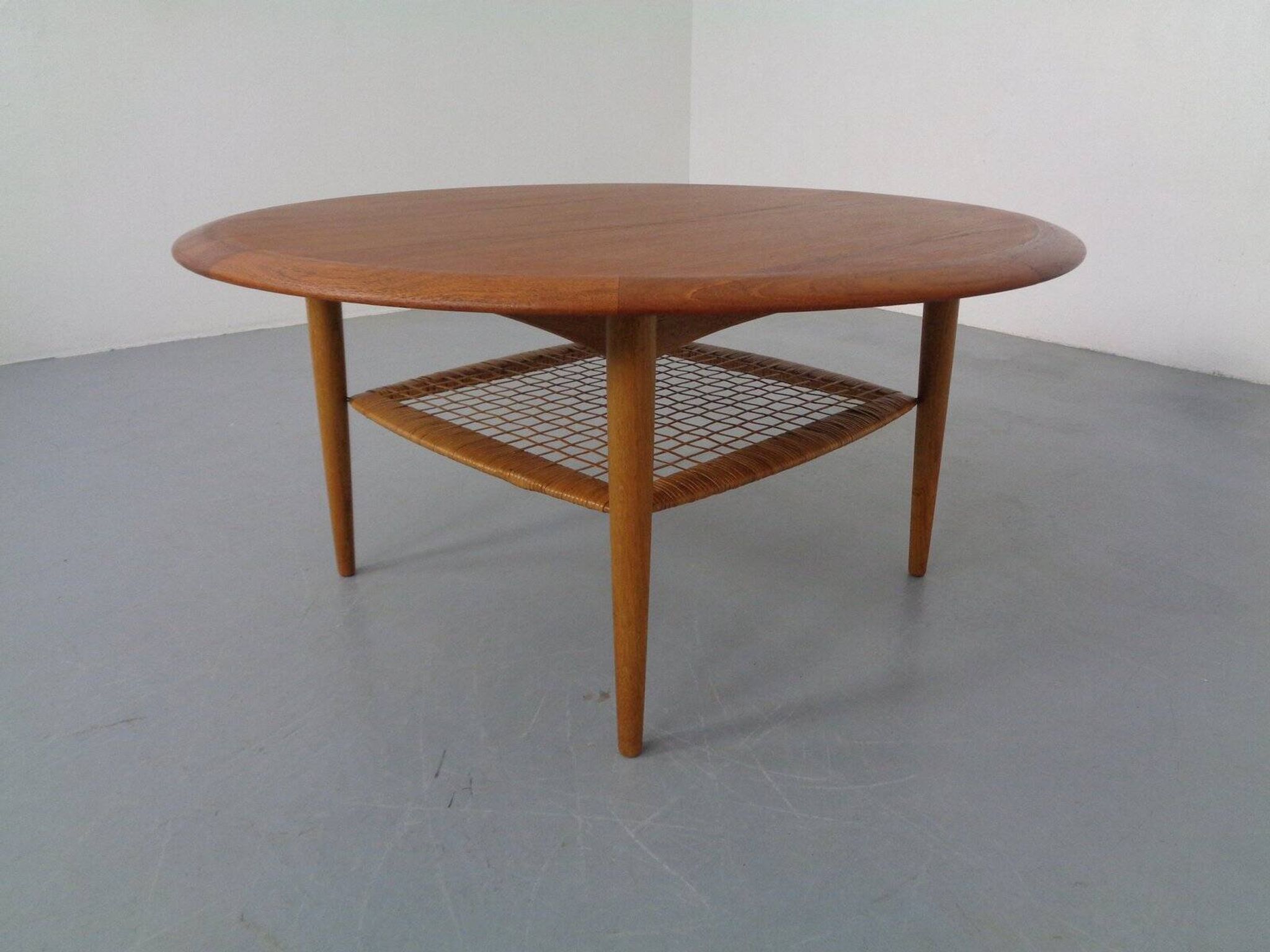 Teak Coffee Table by Johannes Andersen for CFC Silkeborg, Denmark, 1960s