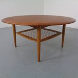 Teak Coffee Table by Johannes Andersen for CFC Silkeborg, Denmark, 1960s