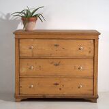 Antique solid wood chest of drawers (c.1920) #25