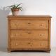 Ancienne commode en bois massif (c.1920) #25