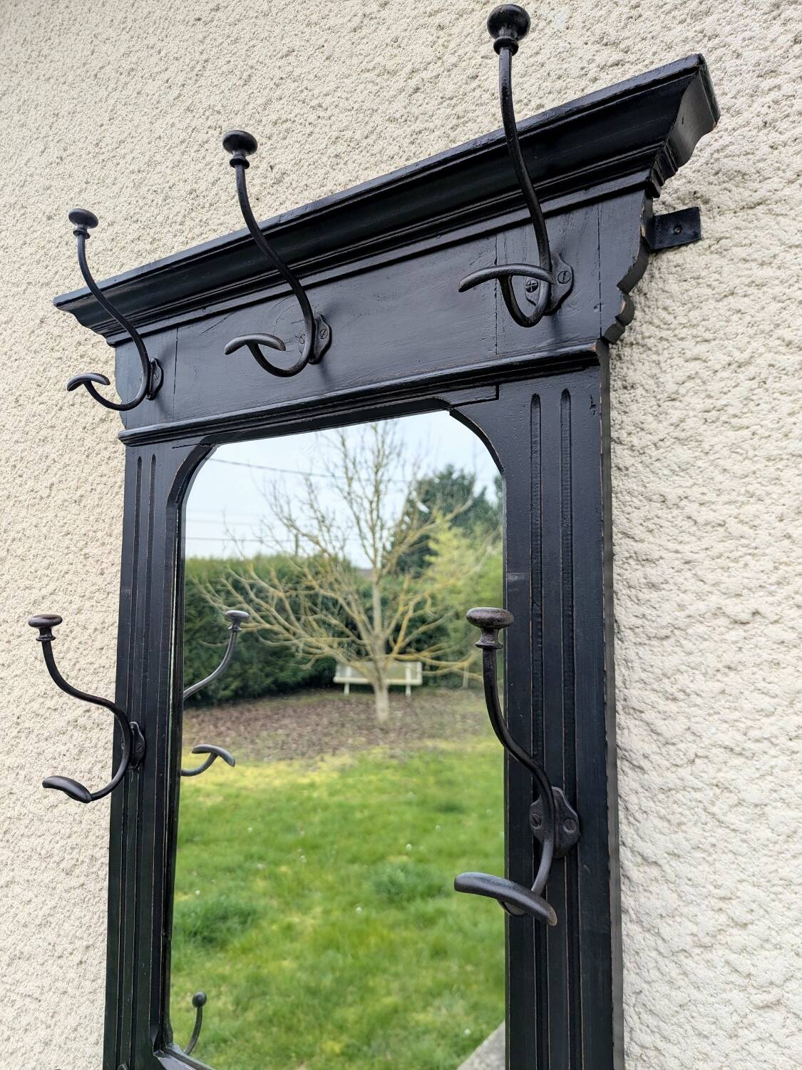 Entrance hall coat rack cane umbrella