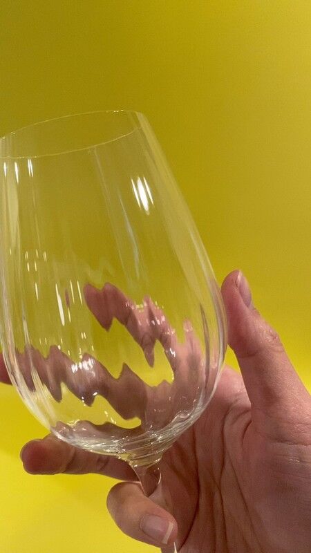 Lot de 6 verres à vin cristal