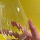 Lot de 6 verres à vin cristal