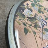 Vintage wooden pedestal table