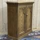 English buffet XIXth in pitch pine