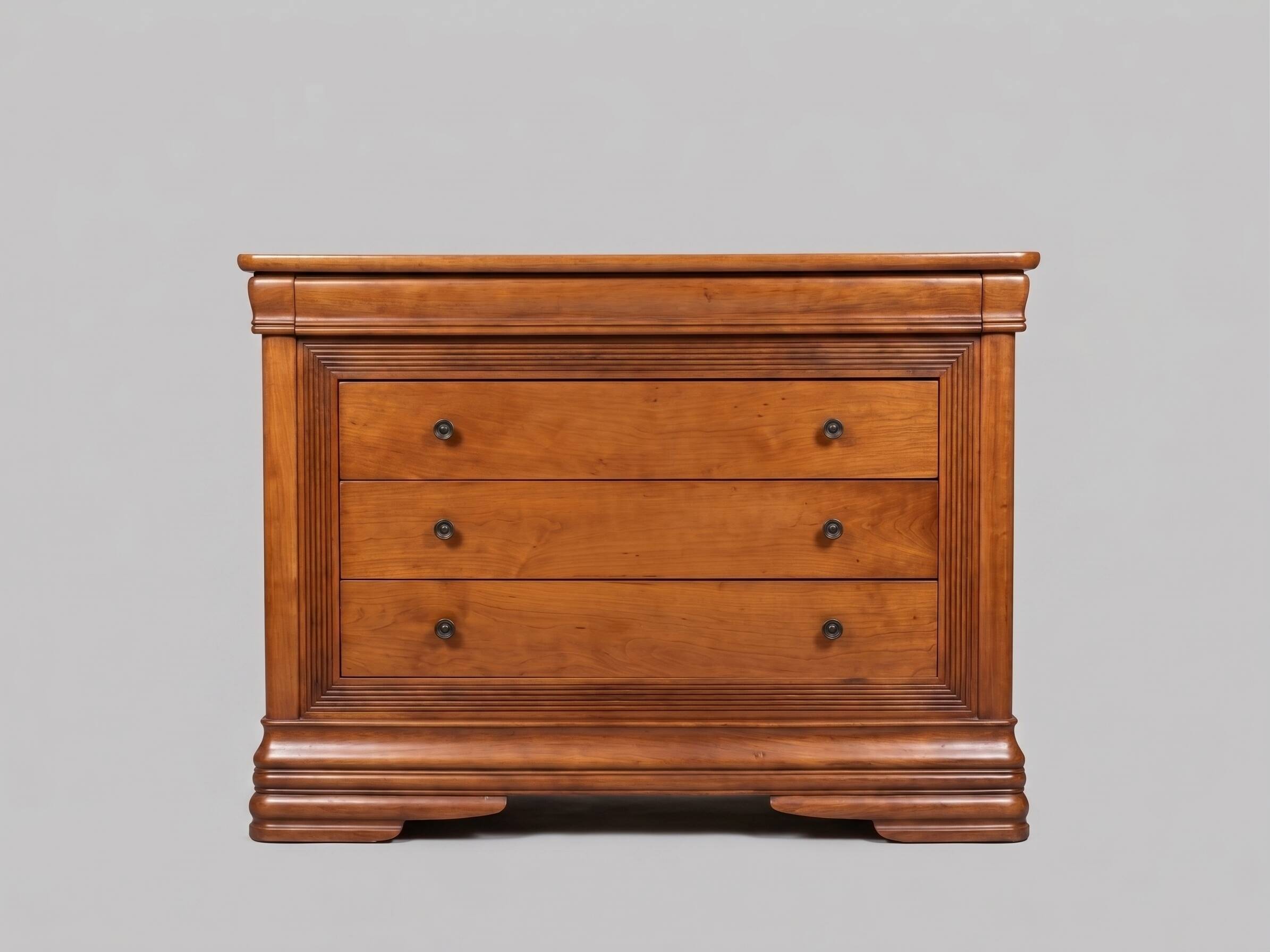 Cherry wood chest of drawers