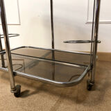 Folding dessert smoked glass