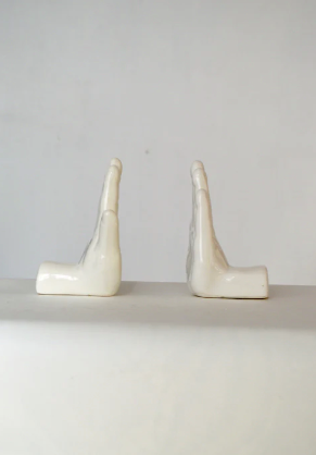 Pair of ceramic handends