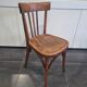 Lot de 4 chaises de bistrot Fischel vintage, années 1970