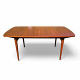 Scandinavian extendable teak table 1960s