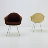 1970s Set of Dax armchairs by Charles & Ray Eames for Vitra