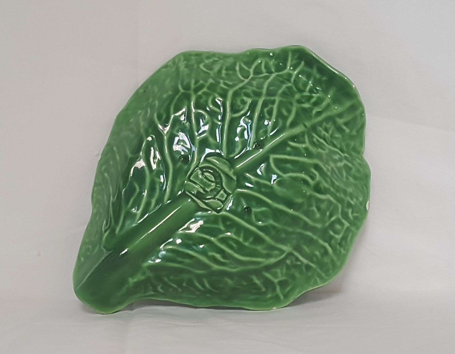 Cabbage leaf in dabbling