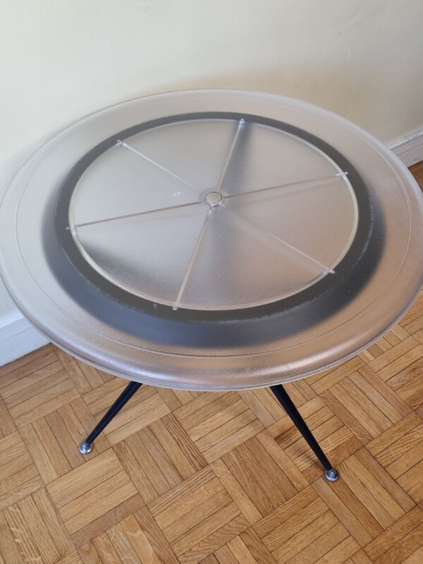 Table d'appoint tripode, design italien, Baleri Italia