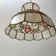 Suspension in mother-of-pearl and brass fruit patterns 60s