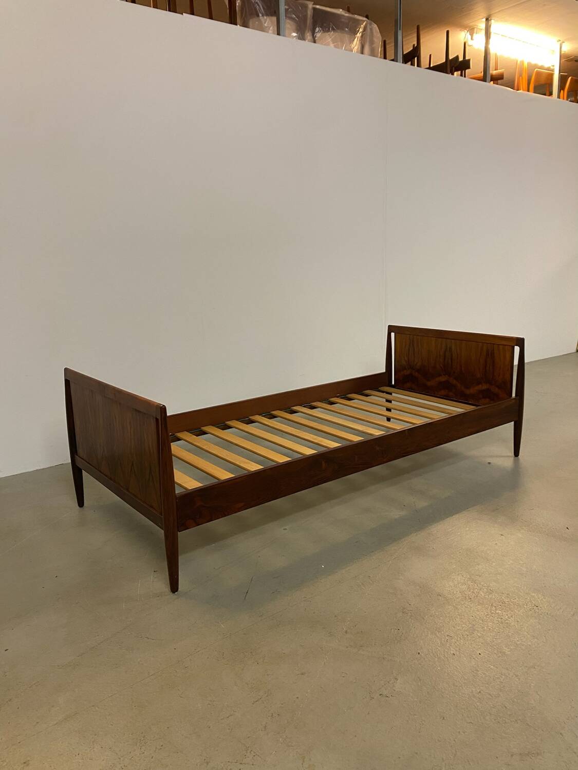 Danish Daybed or Bed in Palisander Omann Jun 1950s