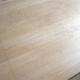 Square meal table made of solid wood
