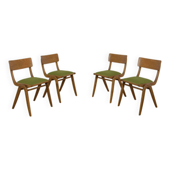 Boomerang Dining Chairs Typ 229xB from Goscinski Furniture Factory, 1960s, Set of 4