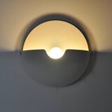 Large Mezzanotte wall lamp by Harvey Guzzini, 1970s