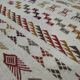 Hand-woven margoum rug in natural wool