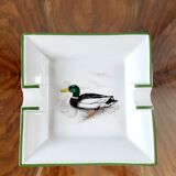 Limoges - atelier Broage - Asbak - Le colvert - Porselein Frankrijk - 1930