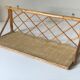 Vintage rattan shelf design 60 years